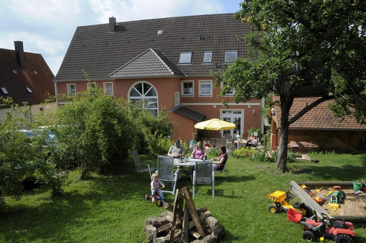 Pension Rosengaertchen Absberg Exteriör bild
