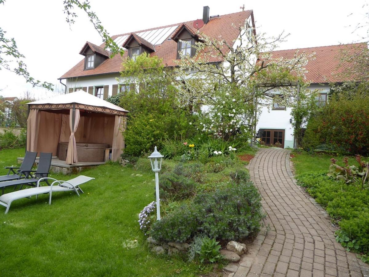 Pension Rosengaertchen Absberg Exteriör bild